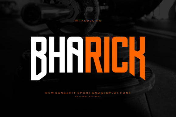 Bharick: A Sans Serif Font for Modern Design