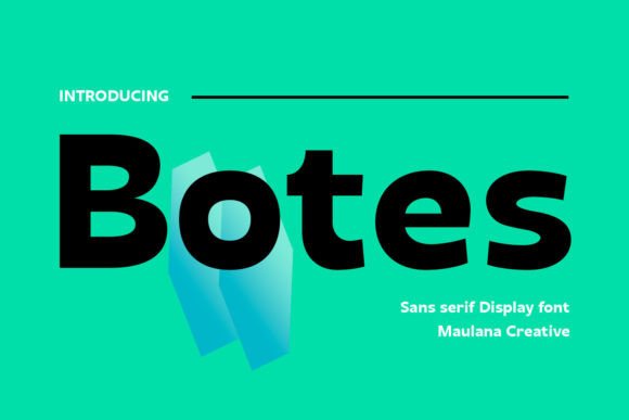 Botes: A Modern Humanist Sans Serif Font for Branding