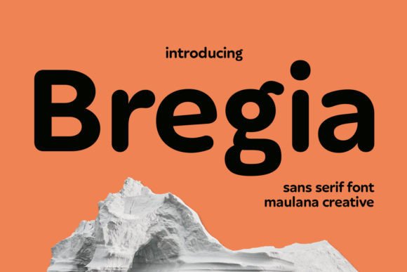 Bregia: A Modern Sans Serif Font for Your Business Branding