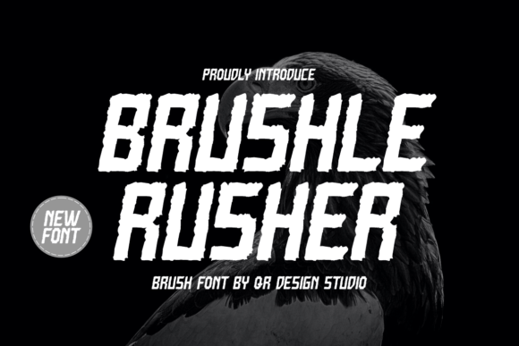 Brushle Rusher: A Whimsical Font for Magical Branding