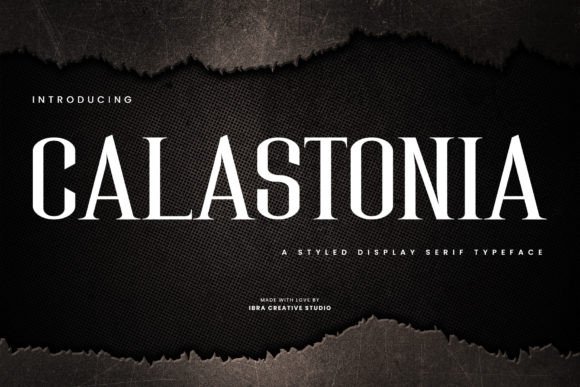Calastonia: A Sophisticated Serif Font for Modern Web Design