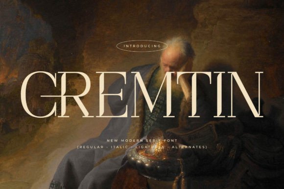 Cremtin Serif Font for Handmade Creations