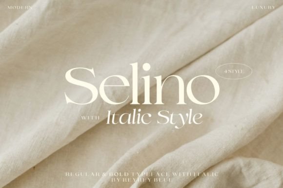 Designing with Selino: A Font for Elegant Branding