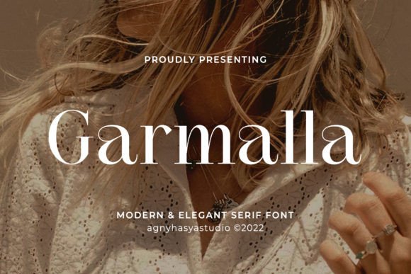 Garmalla Display Serif Font for Branding Projects