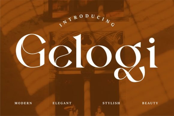 Gelogi: A Modern Slab Serif Font for Web Design