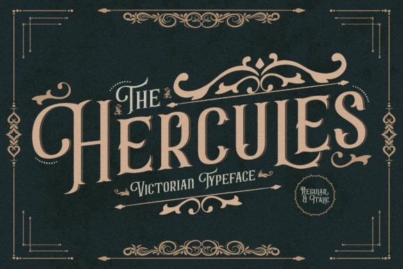Hercules Serif Font for Web Design