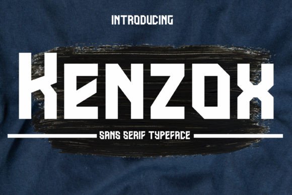 Kenzox Sans Serif: A Modern Font for Professional Branding