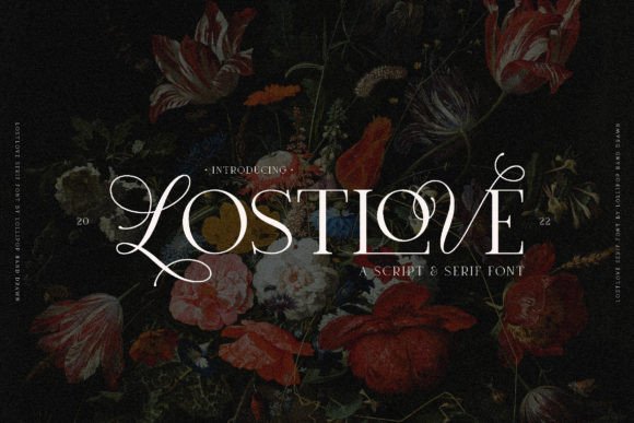 Lost Love: A Serif Font for Timeless Elegance