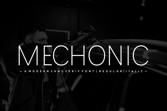 Mechonic Font for Modern Branding and Digital Design