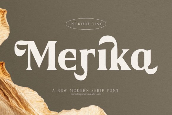 Merika Serif Font for Modern Brand Campaigns