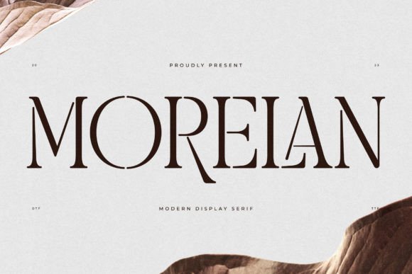 Morelan: A Serif Font for Timeless Editorial Design