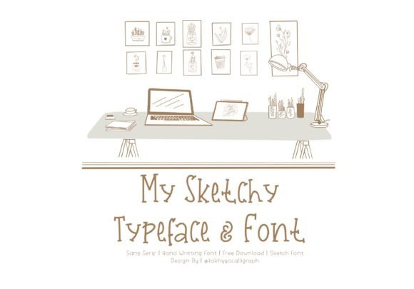My Skethcy: A Modern Serif Font for Web Design Projects