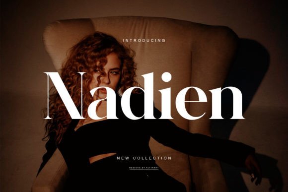 Nadien: A Modern Sans Serif Typeface for Branding