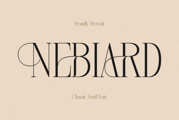 Nebiard: A Serif Typeface for Modern Editorial Design
