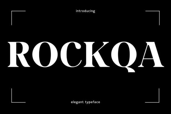 Rockqa: Elevating Campaigns with a Timeless Serif Font
