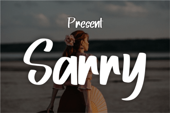 Sarry: A Modern Script Font for Elegant Branding