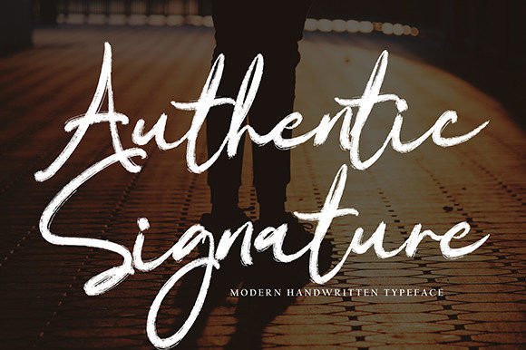 Signature Authentic: A Modern Handwritten Font for Web Design