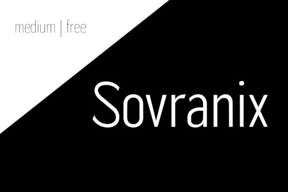 Sovranix Medium Font for Modern Web Design