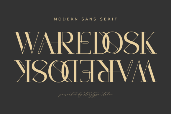 Waredosk: A Serif Font That Elevates Digital Branding